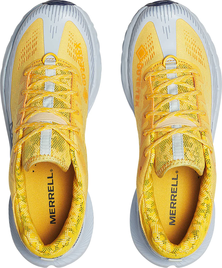 Merrell Agility Peak 5 GORE-TEX Womens Trail Running Shoes - Yellow - Image 4