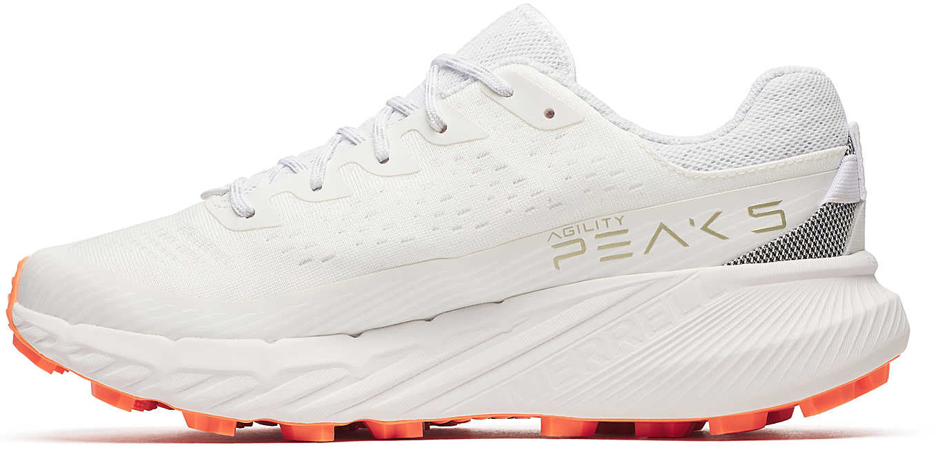 Merrell Agility Peak 5 Mens Trail Running Shoes - White - Image 3