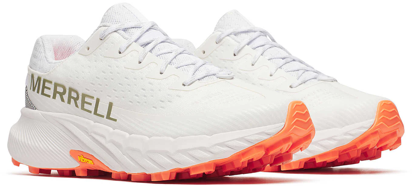 Merrell Agility Peak 5 Mens Trail Running Shoes - White - Image 6