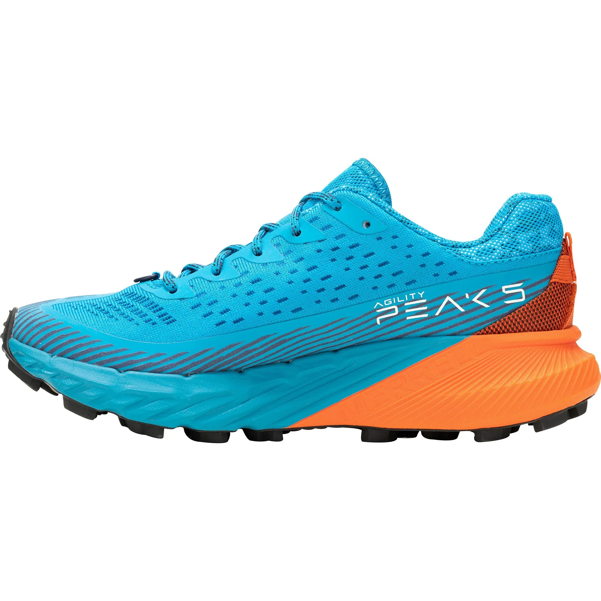 Merrell Agility Peak 5 Womens Trail Running Shoes - Blue - Image 3
