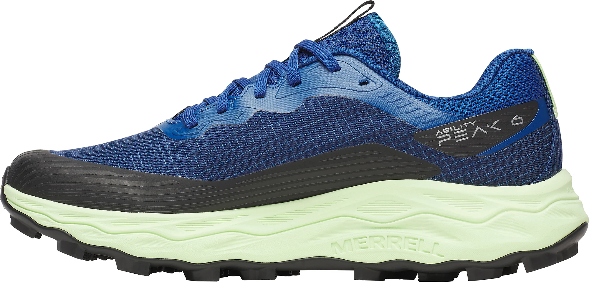 Merrell Agility Peak 6 GORE-TEX Mens Trail Running Shoes - Blue - Image 3