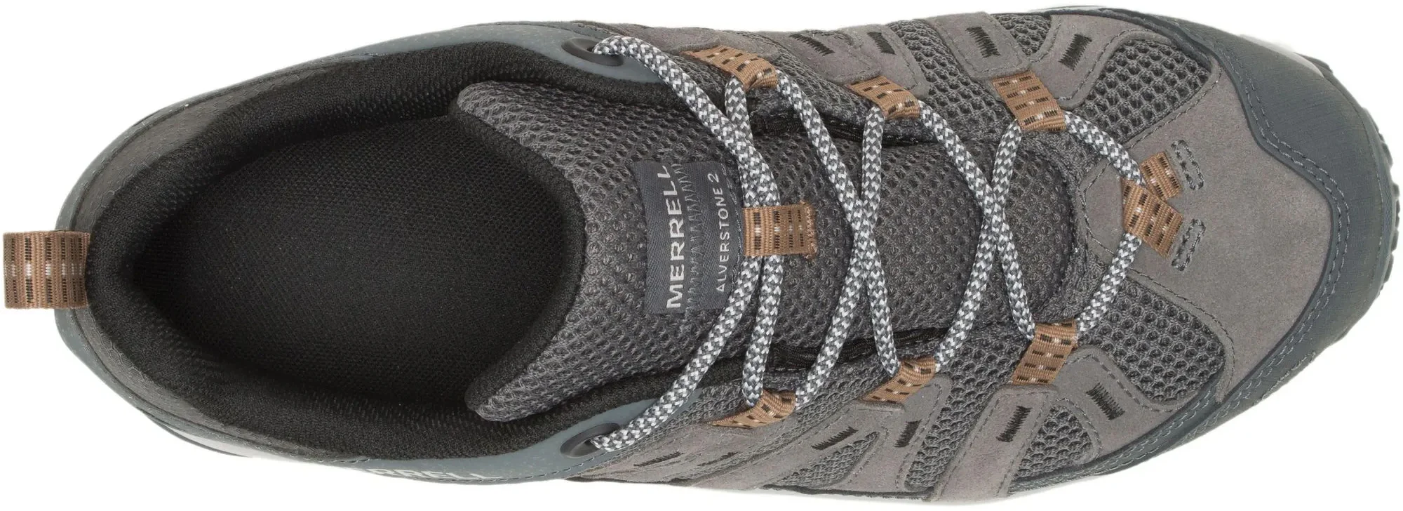 Merrell Alverstone 2 Mens Walking Shoes - Grey - Image 4