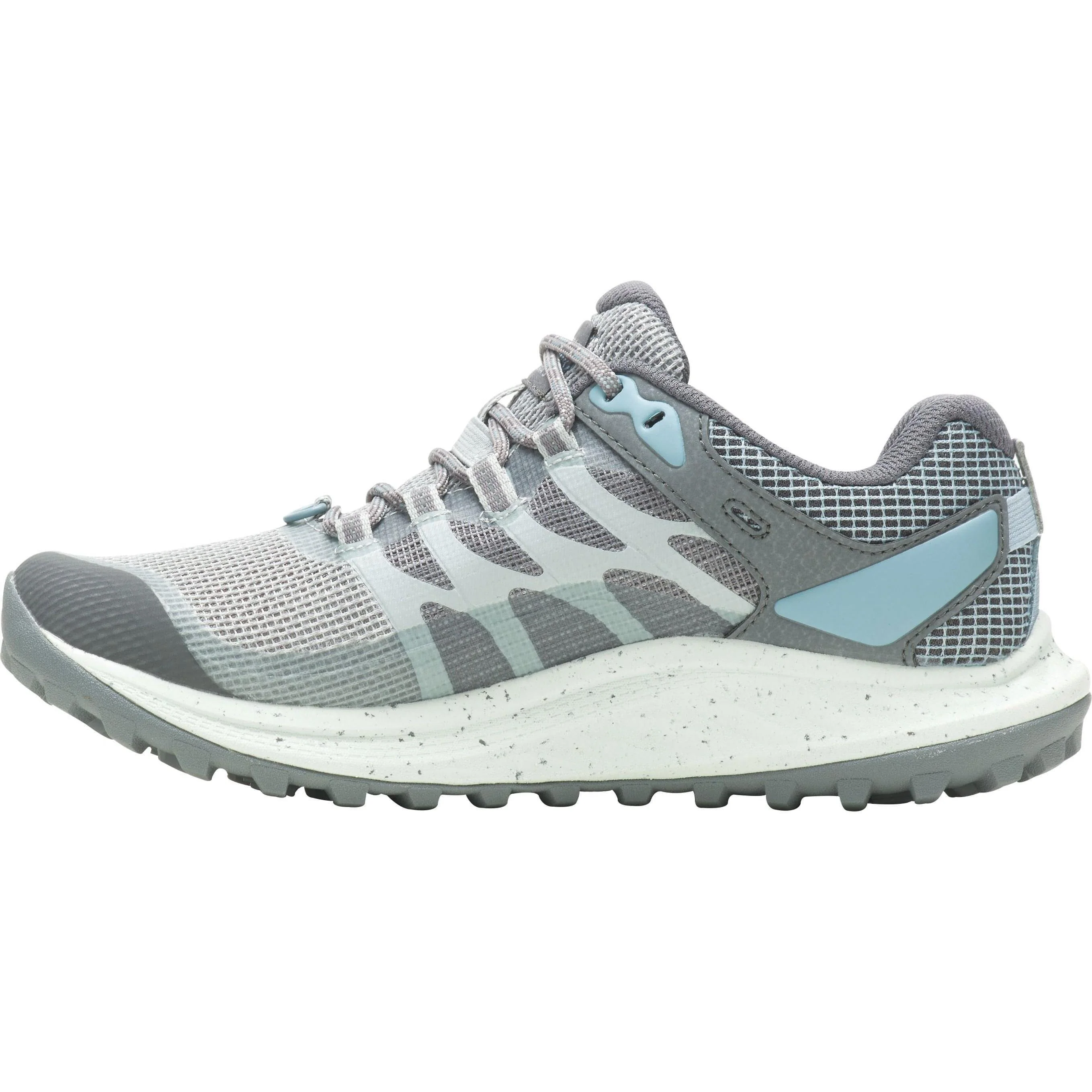Merrell Antora 3 GORE-TEX Womens Trail Running Shoes - Blue - Image 3