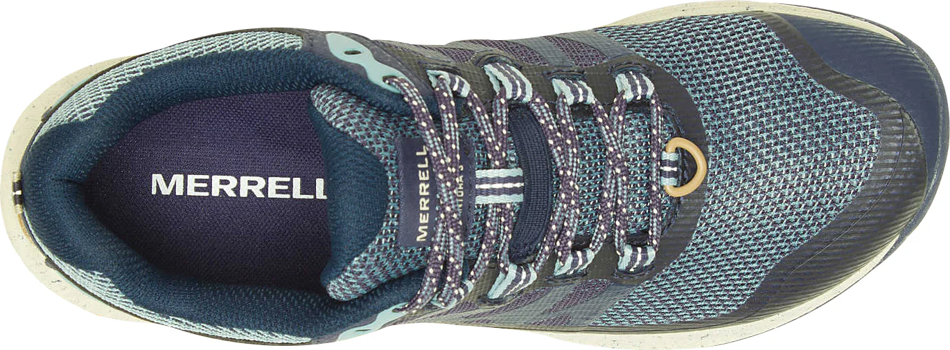 Merrell Antora 3 Womens Trail Running Shoes - Blue - Image 4