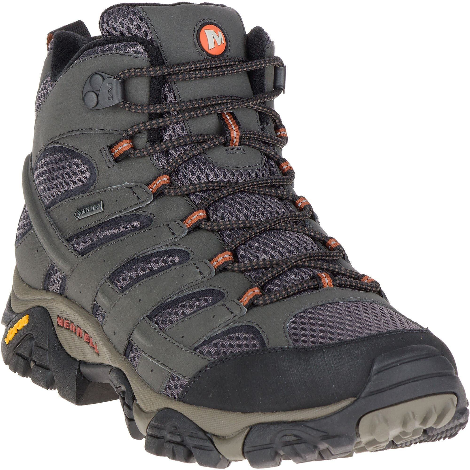 Merrell Moab 2 Mid GORE-TEX Mens Walking Boots - Grey - Image 6