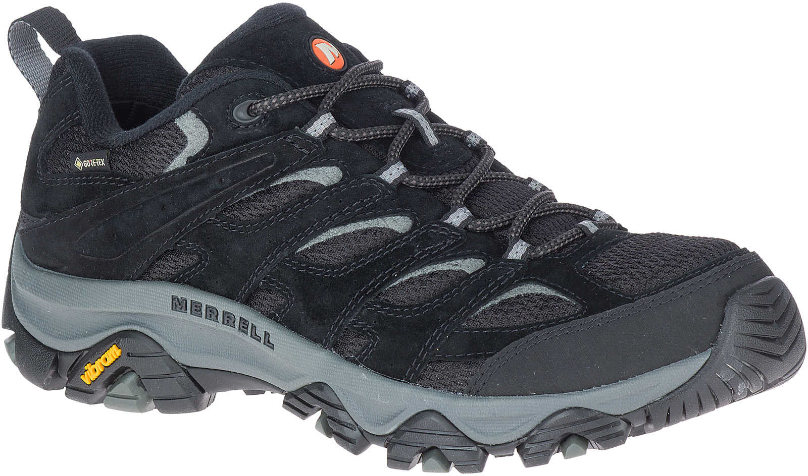 Merrell Moab 3 GORE-TEX Mens Walking Shoes - Black - Image 6