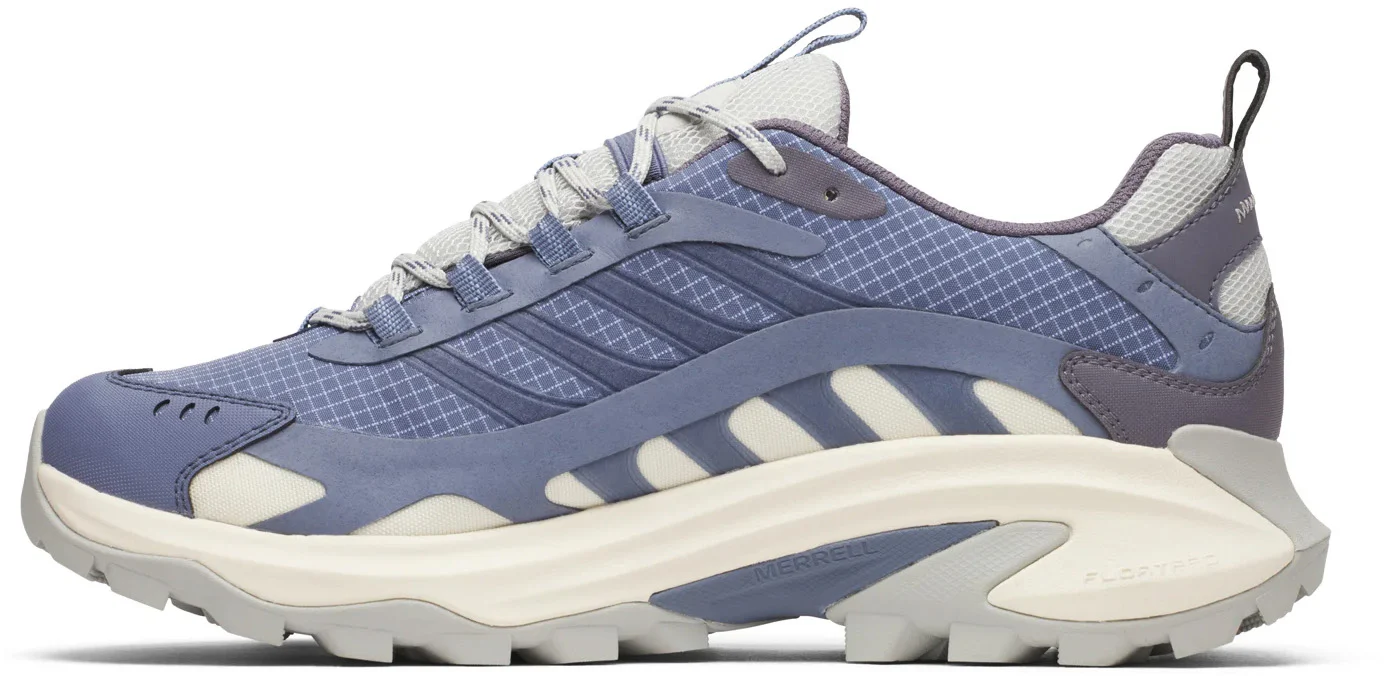 Merrell Moab Speed 2 GORE-TEX Mens Walking Shoes - Blue - Image 3