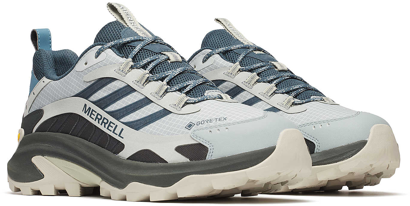 Merrell Moab Speed 2 GORE-TEX Mens Walking Shoes - Blue - Image 6