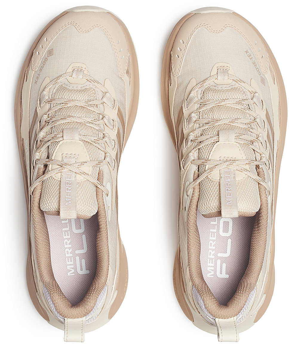 Merrell Moab Speed 2 GORE-TEX Womens Walking Shoes - Beige - Image 4