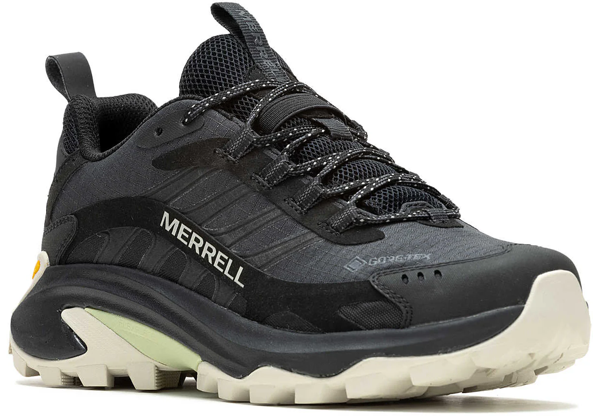 Merrell Moab Speed 2 GORE-TEX Womens Walking Shoes - Black - Image 6