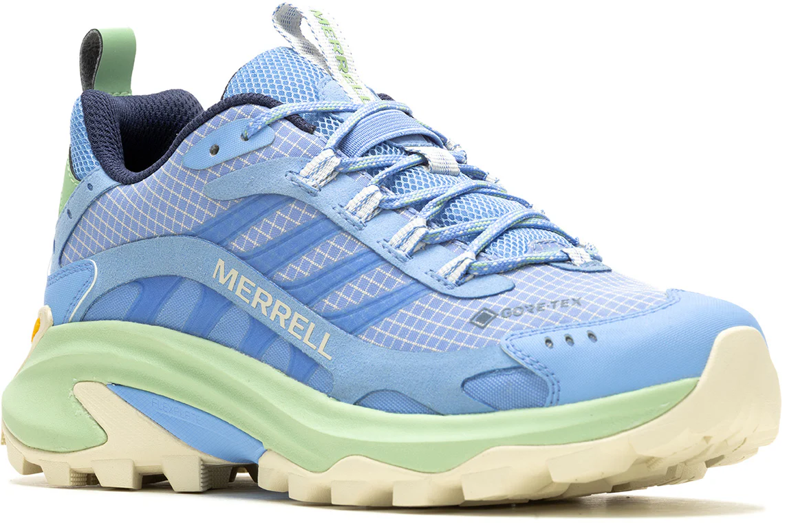 Merrell Moab Speed 2 GORE-TEX Womens Walking Shoes - Blue - Image 5