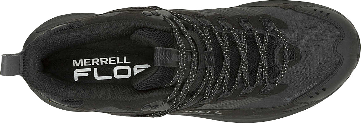 Merrell Moab Speed 2 Mid GORE-TEX Mens Walking Boots - Black - Image 4
