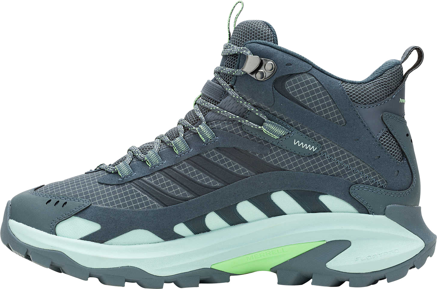 Merrell Moab Speed 2 Mid GORE-TEX Mens Walking Boots - Grey - Image 3