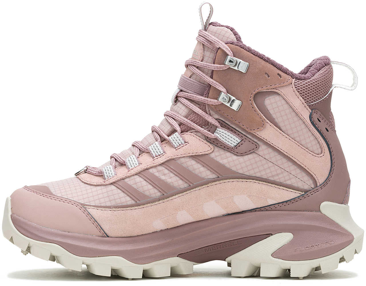 Merrell Moab Speed 2 Thermo Mid Waterproof Womens Walking Boots - Pink - Image 3