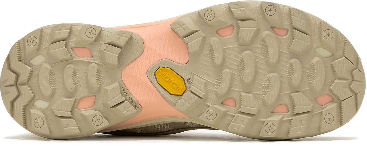 Merrell Moab Speed 2 WIDE FIT Womens Walking Shoes - Cream - Image 2