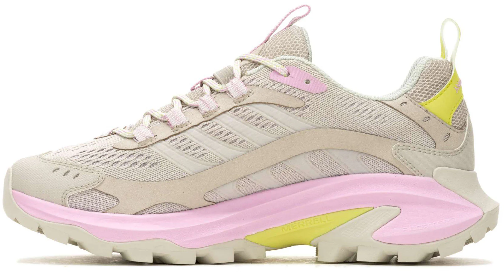 Merrell Moab Speed 2 Womens Walking Shoes - Grey - Image 3