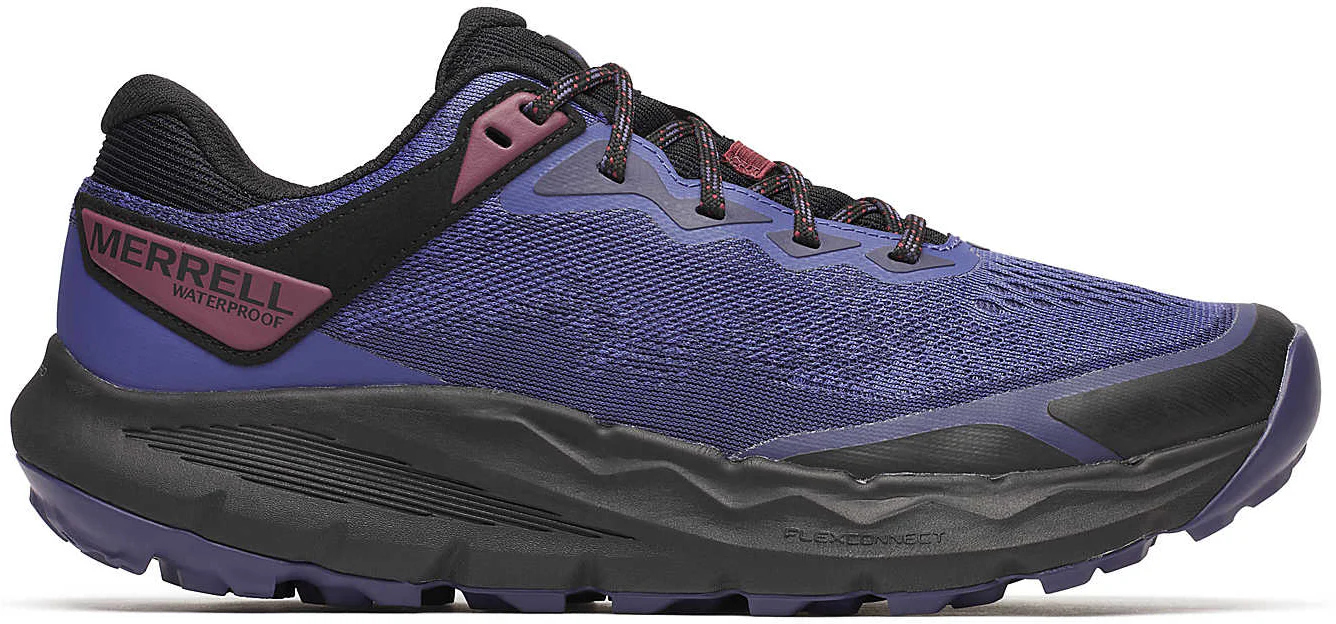 Merrell Nova 4 Waterproof Mens Trail Running Shoes - Blue