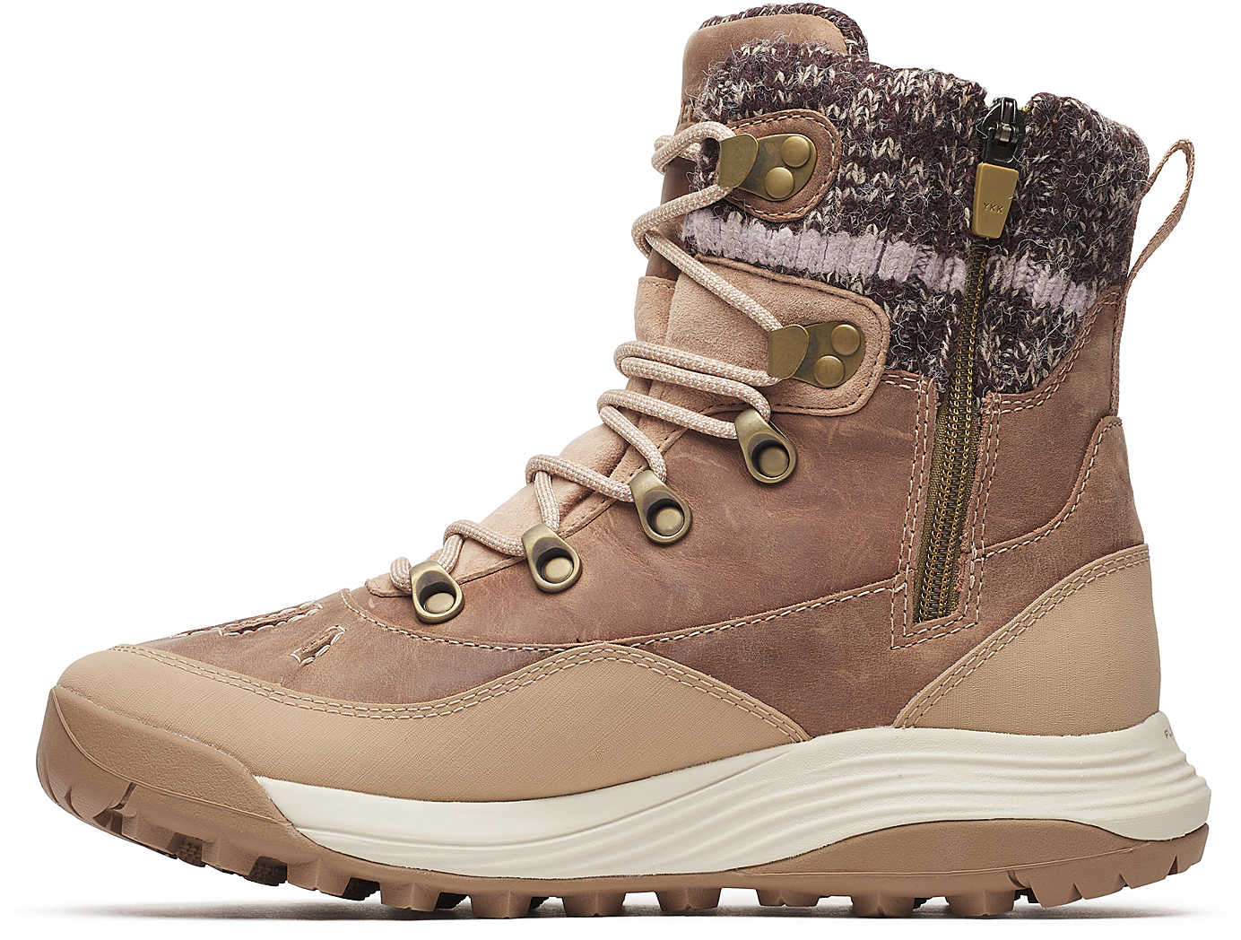 Merrell Siren 4 Thermo Mid Zip Waterproof Womens Walking Boots - Brown - Image 3