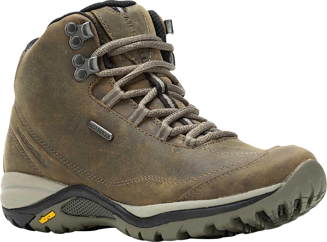 Merrell Siren Traveller 3 Mid Womens Waterproof Walking Boots - Brown - Image 6