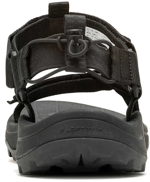 Merrell Speed Fusion Web Sport Mens Walking Sandals - Black - Image 5