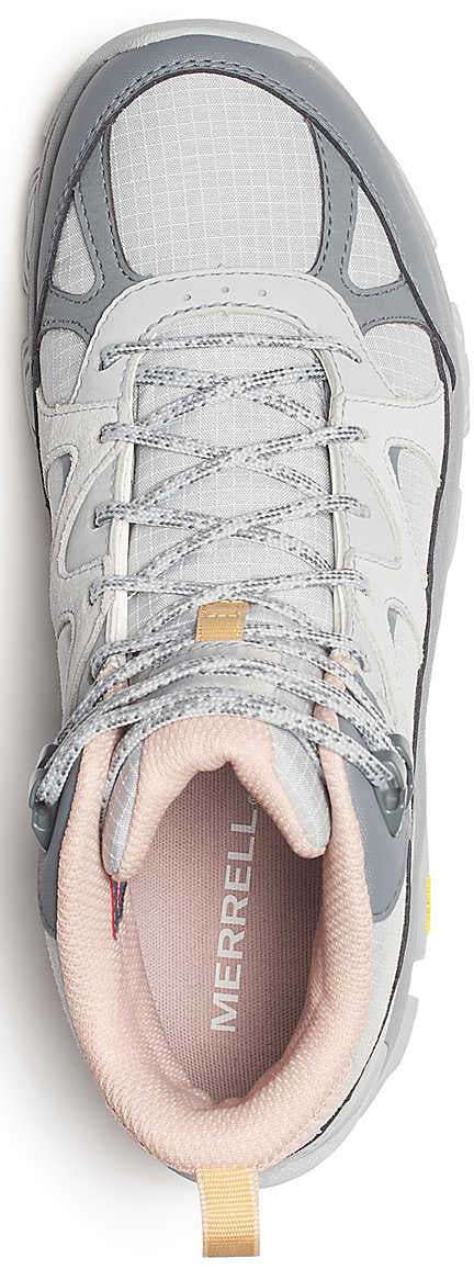 Merrell Thermo Snow Grip Mid Waterproof Womens Walking Boots - Grey - Image 4