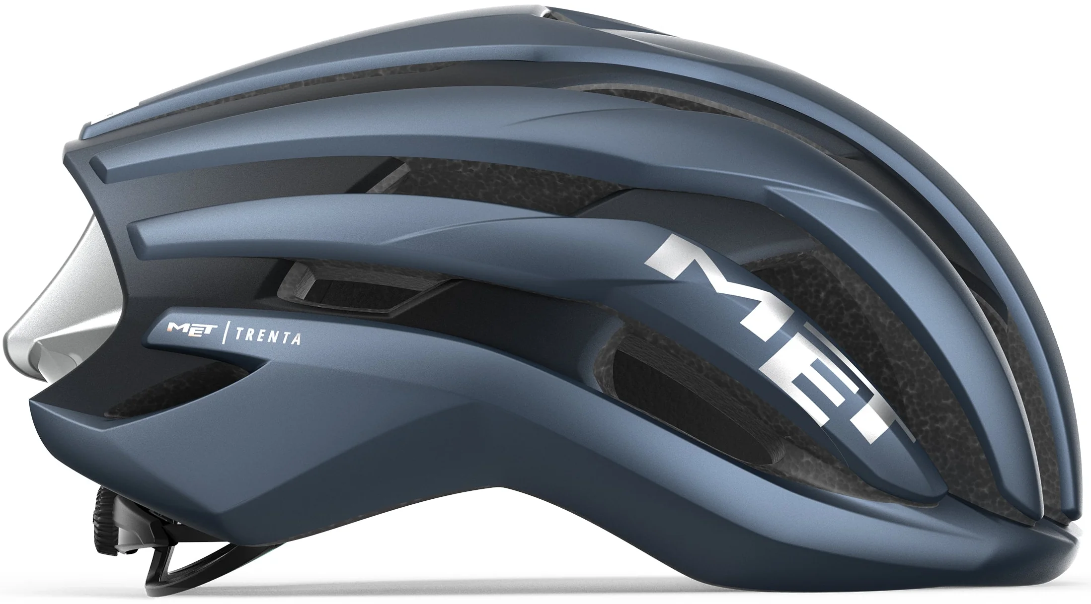 Met Trenta MIPS Road Cycling Helmet - Navy - Image 2