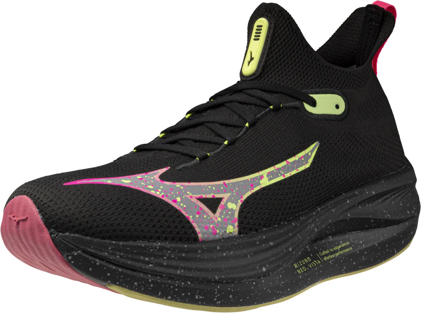 Mizuno Neo Vista Running Shoes - Black - Image 6