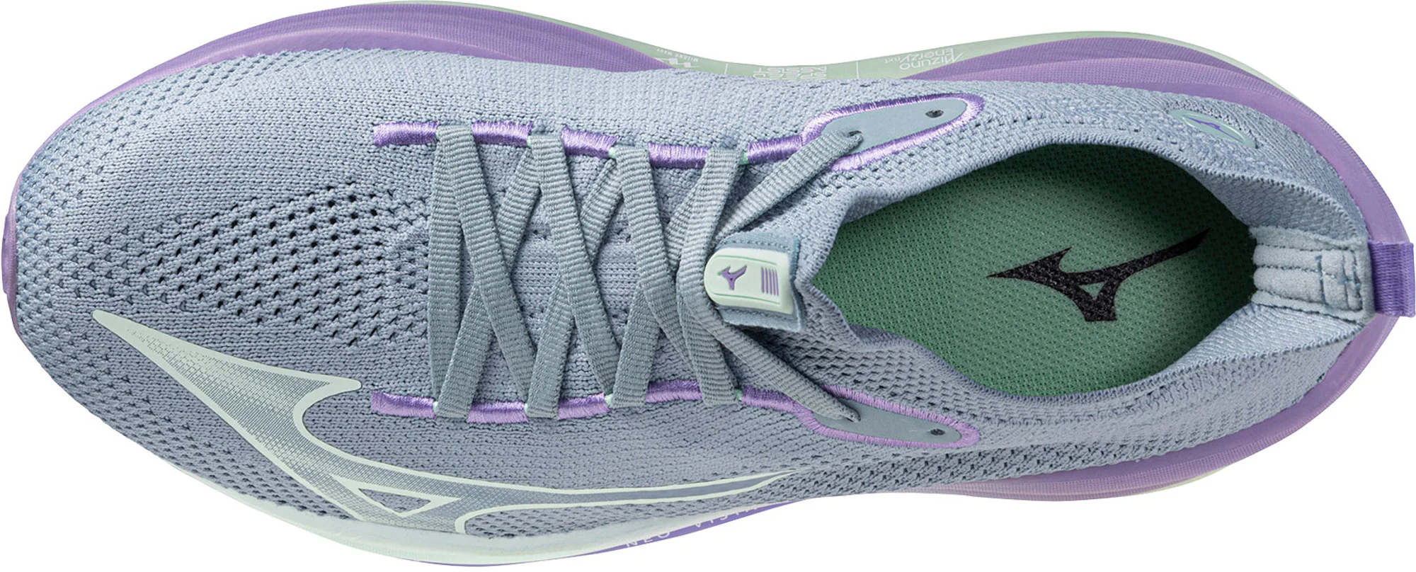 Mizuno Neo Vista Womens Running Shoes - Grey - Image 3