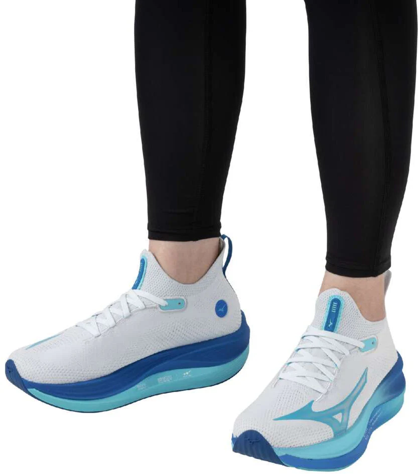 Mizuno Neo Vista Womens Running Shoes - White - Image 7
