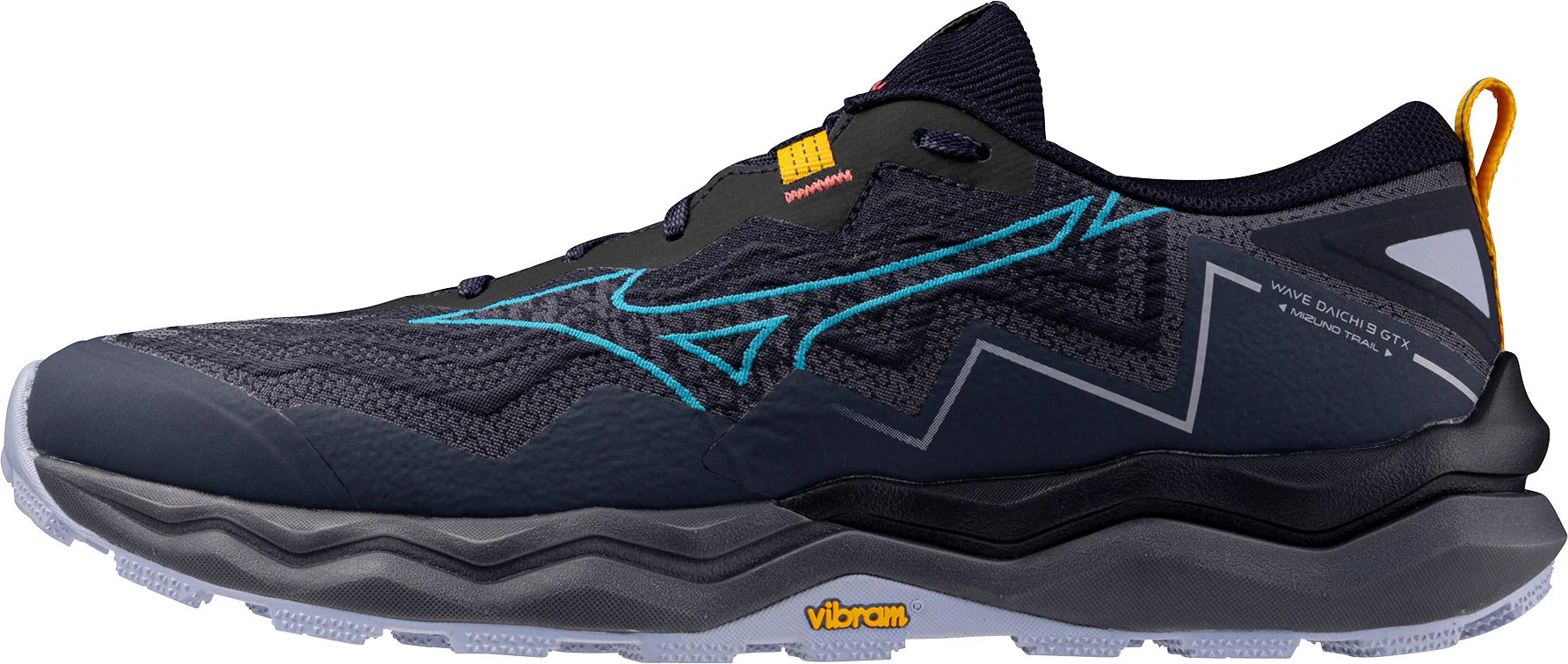 Mizuno Wave Daichi 9 GORE-TEX Mens Trail Running Shoes - Blue