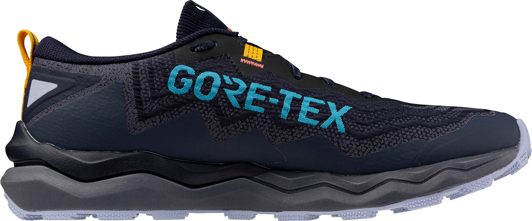 Mizuno Wave Daichi 9 GORE-TEX Mens Trail Running Shoes - Blue - Image 3