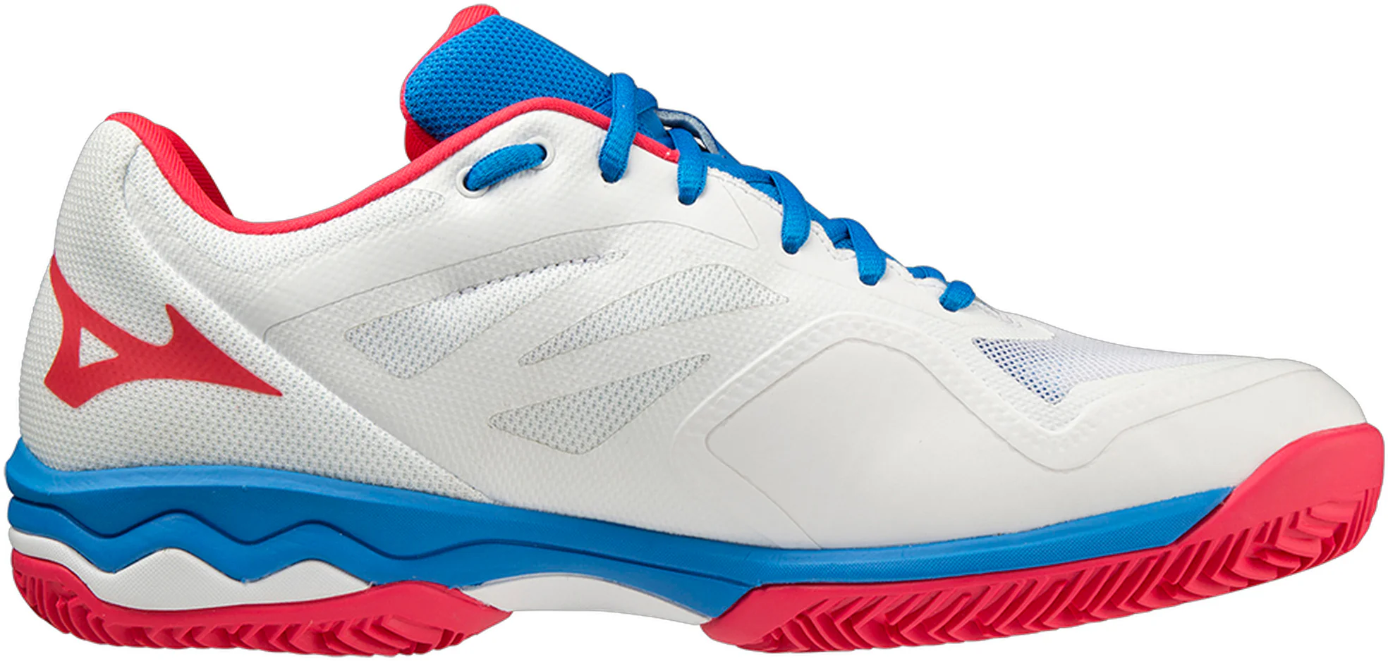 Mizuno Wave Exceed Light Mens Padel Shoes - White - Image 3
