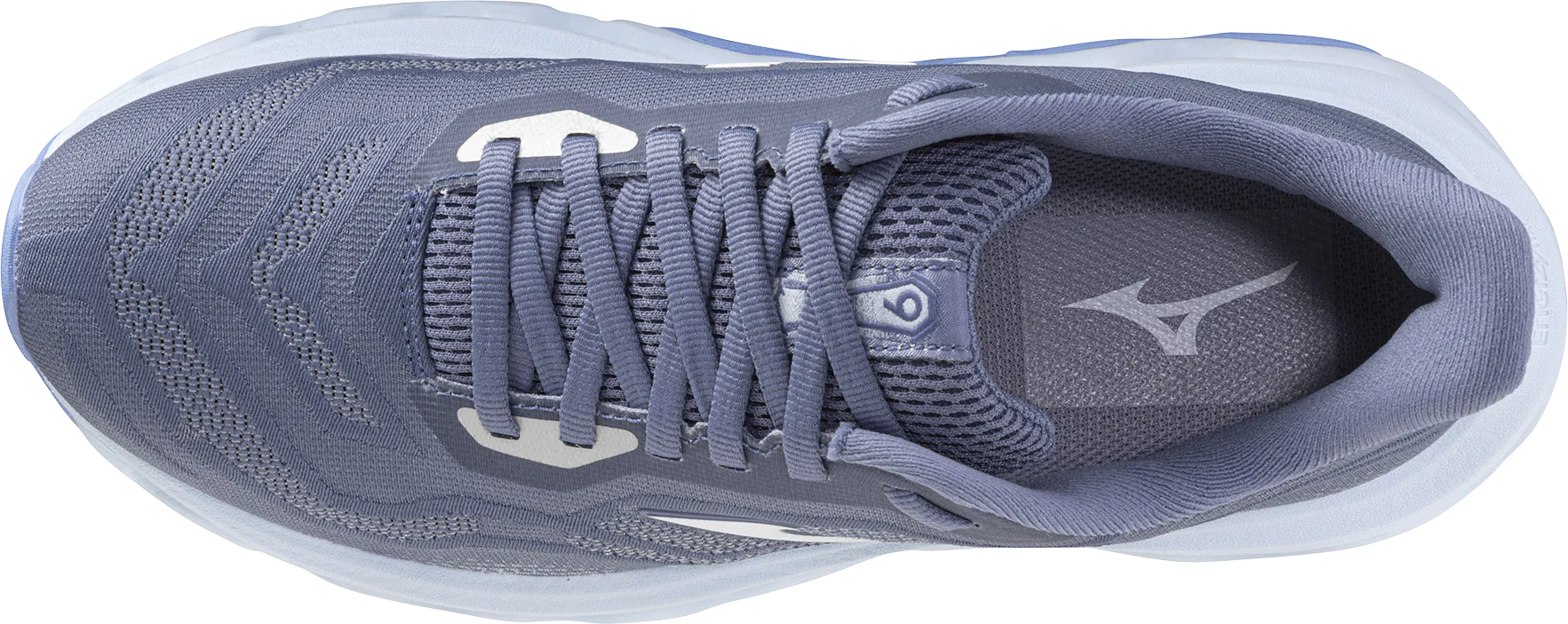 Mizuno Wave Horizon 9 Womens Running Shoes - Grey - Image 4