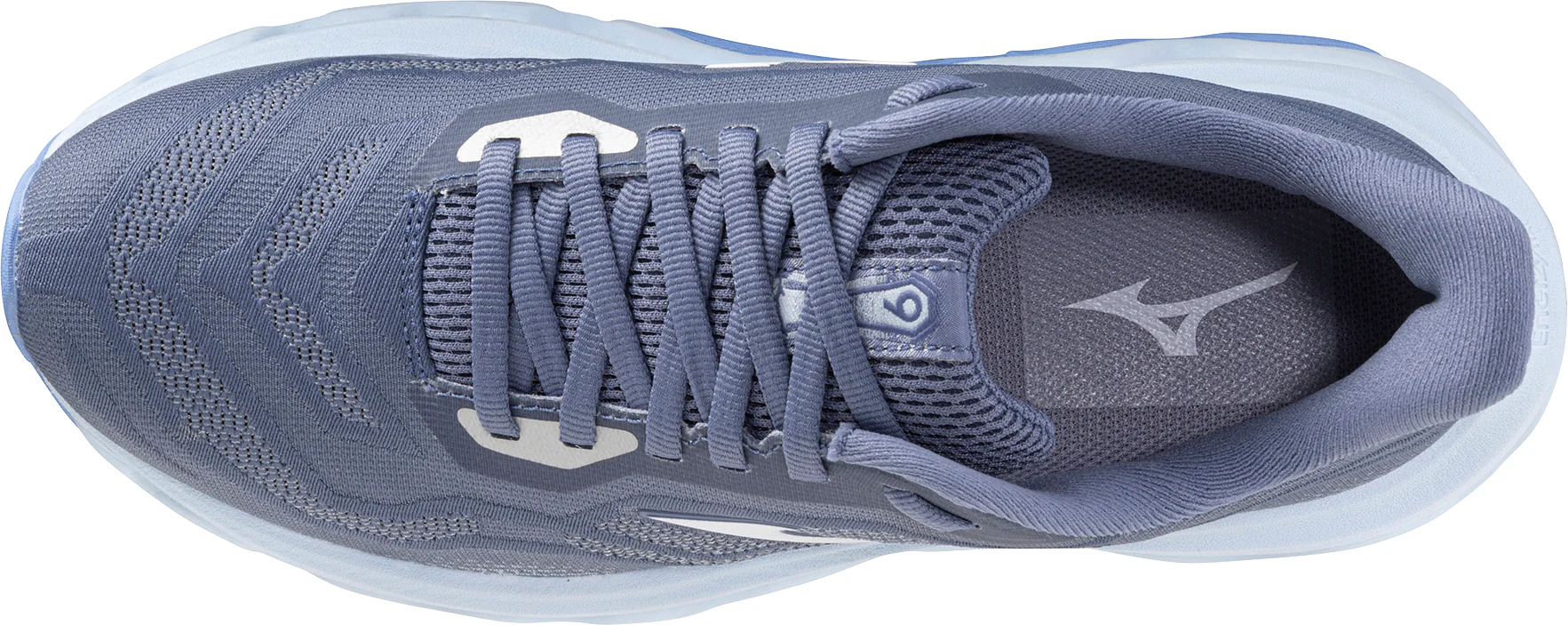 Mizuno Wave Horizon 9 Womens Running Shoes - Grey - Image 5