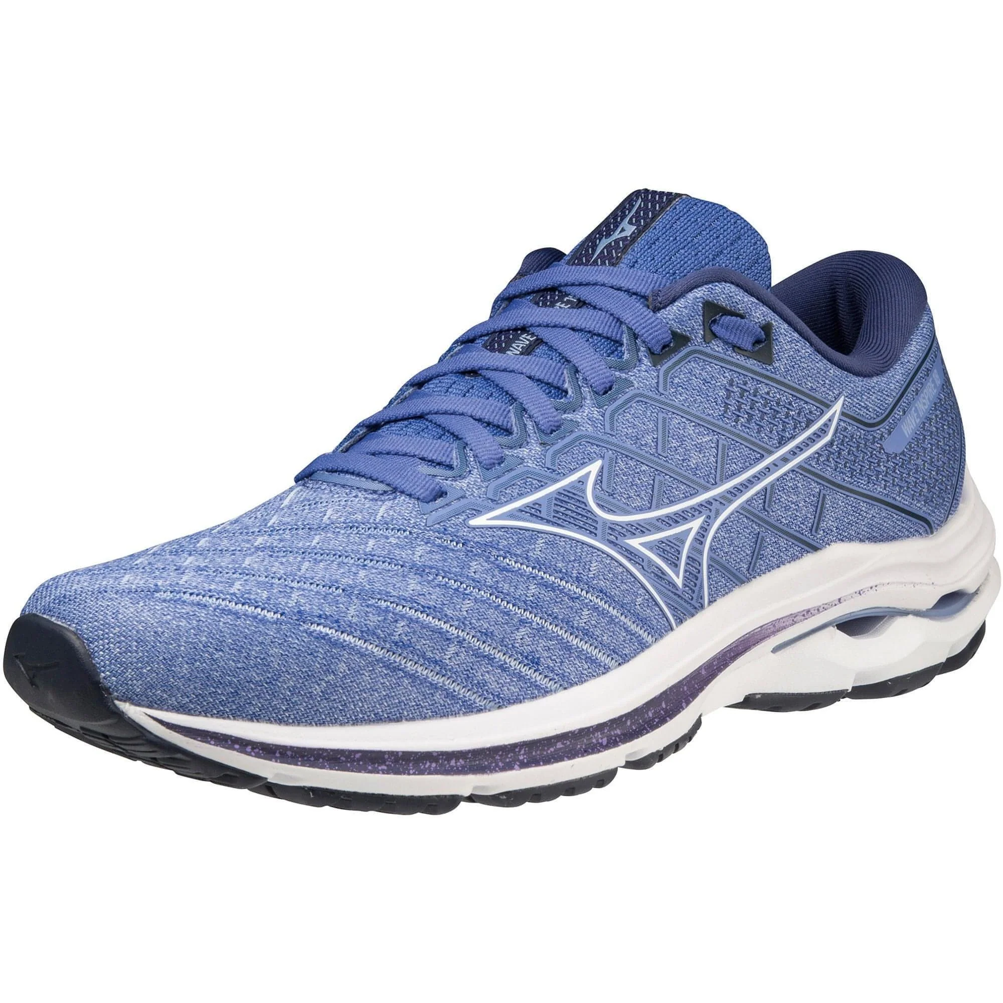 Mizuno Wave Inspire 18 Womens Running Shoes - Blue - Image 6