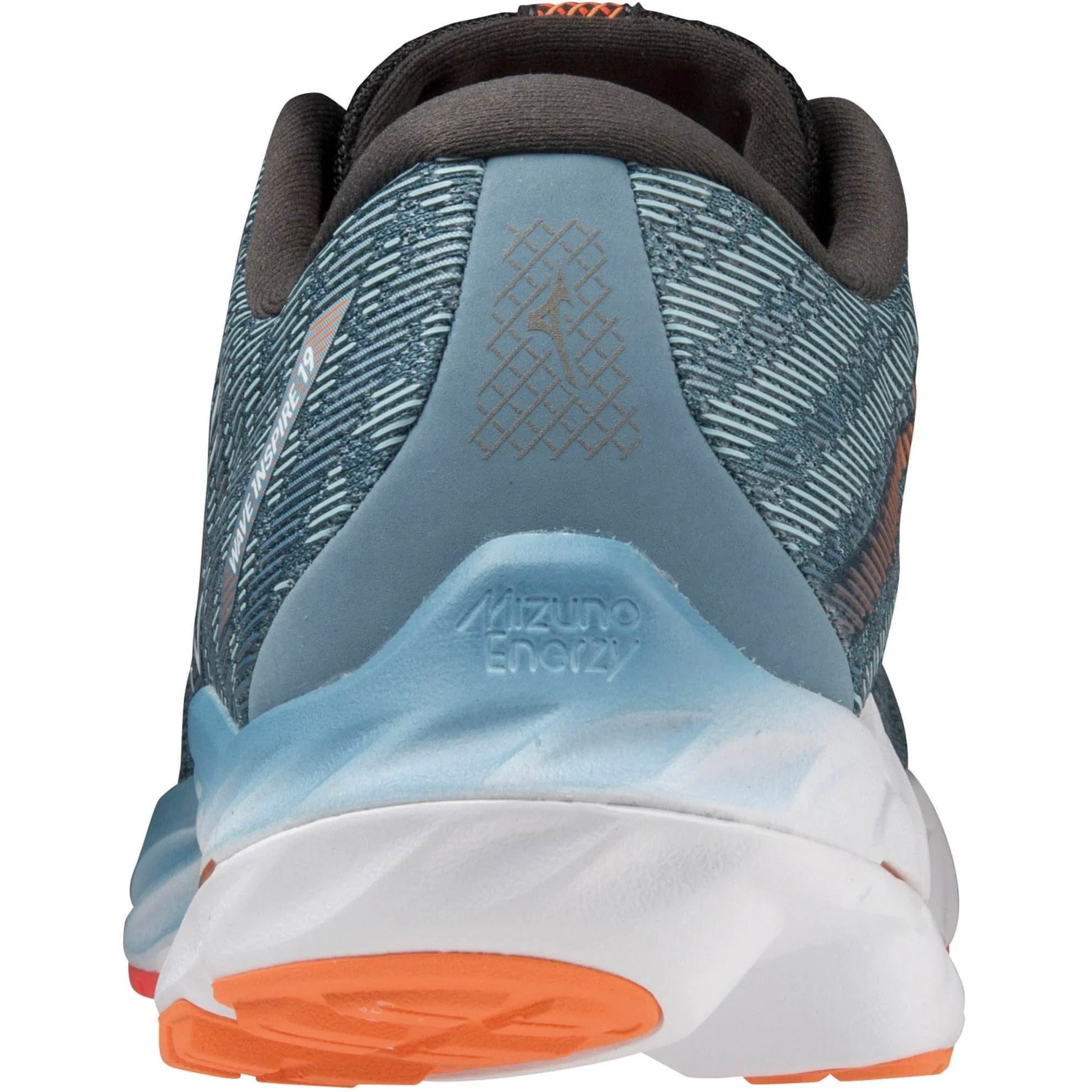 Mizuno Wave Inspire 19 Mens Running Shoes - Blue - Image 5