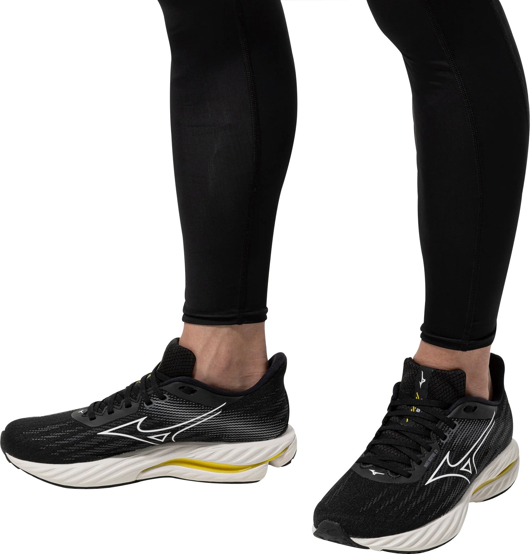 Mizuno Wave Inspire 21 Mens Running Shoes - Black - Image 6