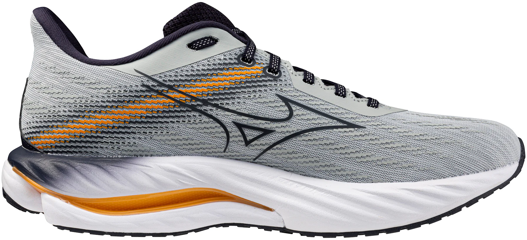 Mizuno Wave Inspire 21 Mens Running Shoes - Grey - Image 3