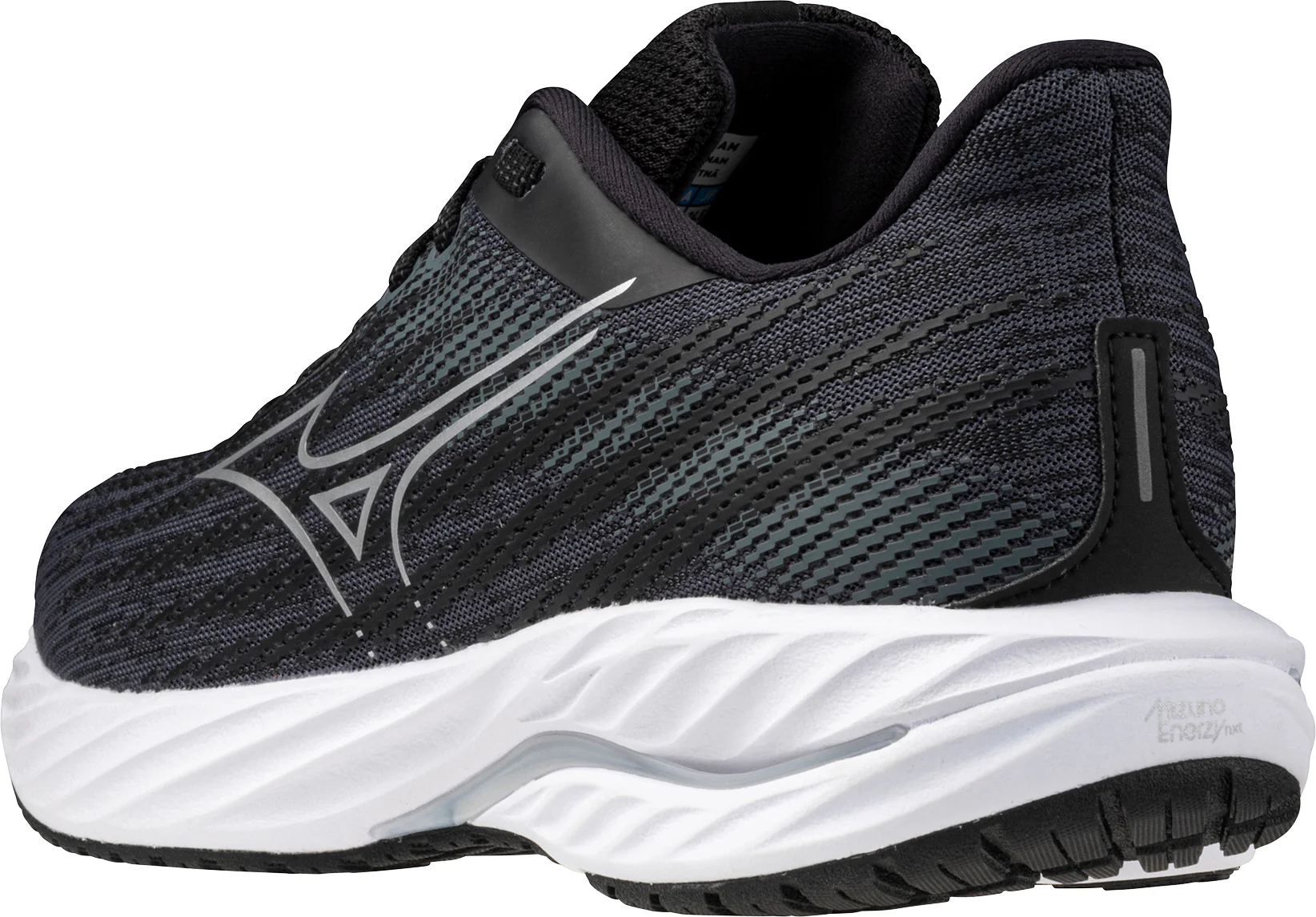 Mizuno Wave Inspire 21 WIDE FIT (D) Womens Running Shoes - Black - Image 3