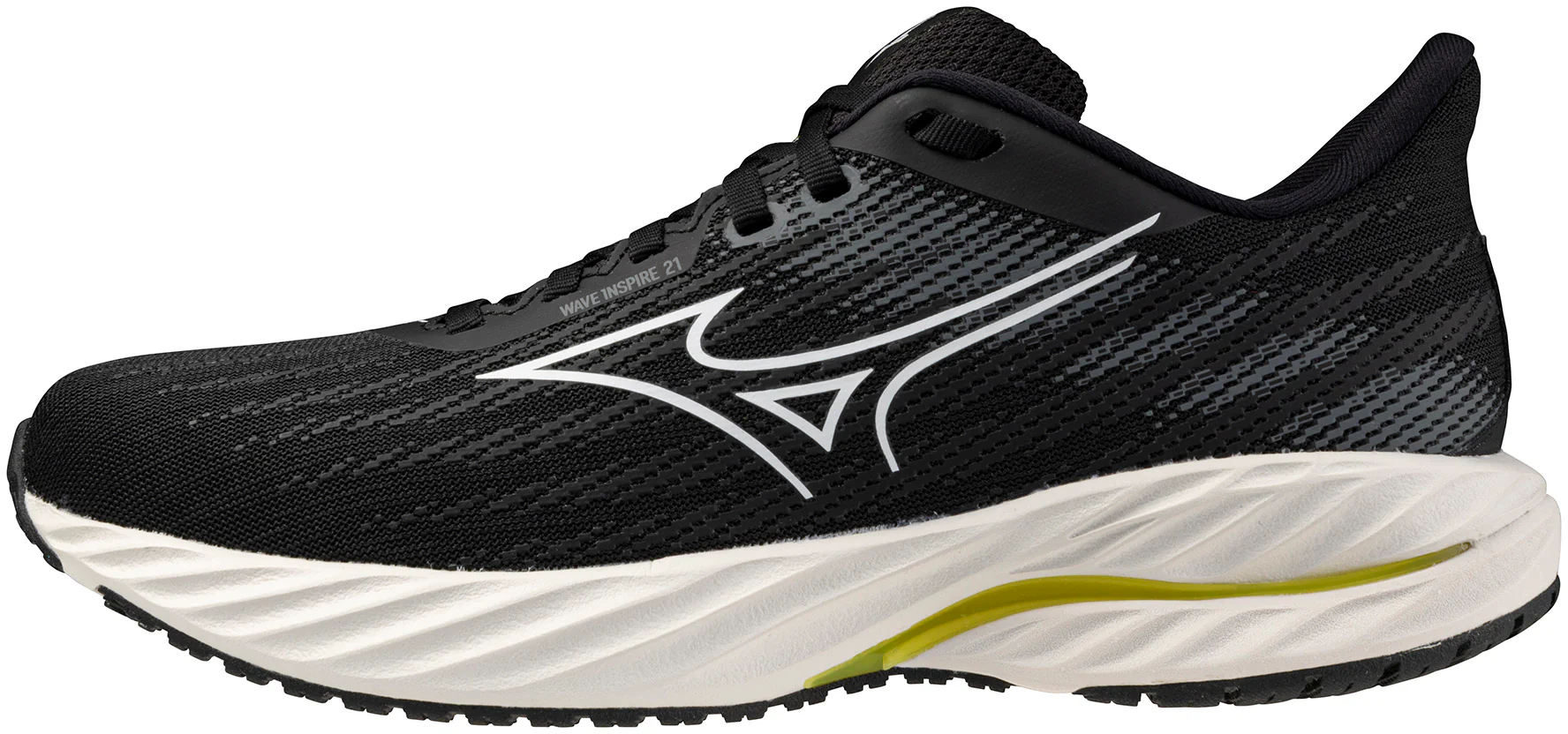 Mizuno Wave Inspire 21 Womens Running Shoes - Black
