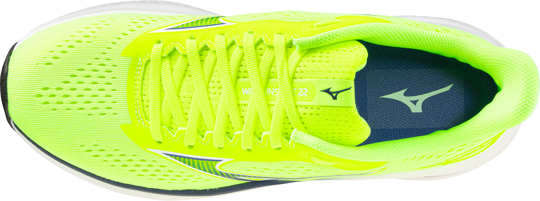 Mizuno Wave Inspire 22 Mens Running Shoes - Yellow - Image 4