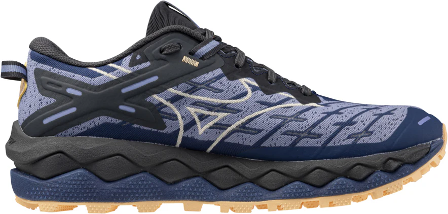 Mizuno Wave Mujin 10 Womens Trail Running Shoes - Purple - Image 3