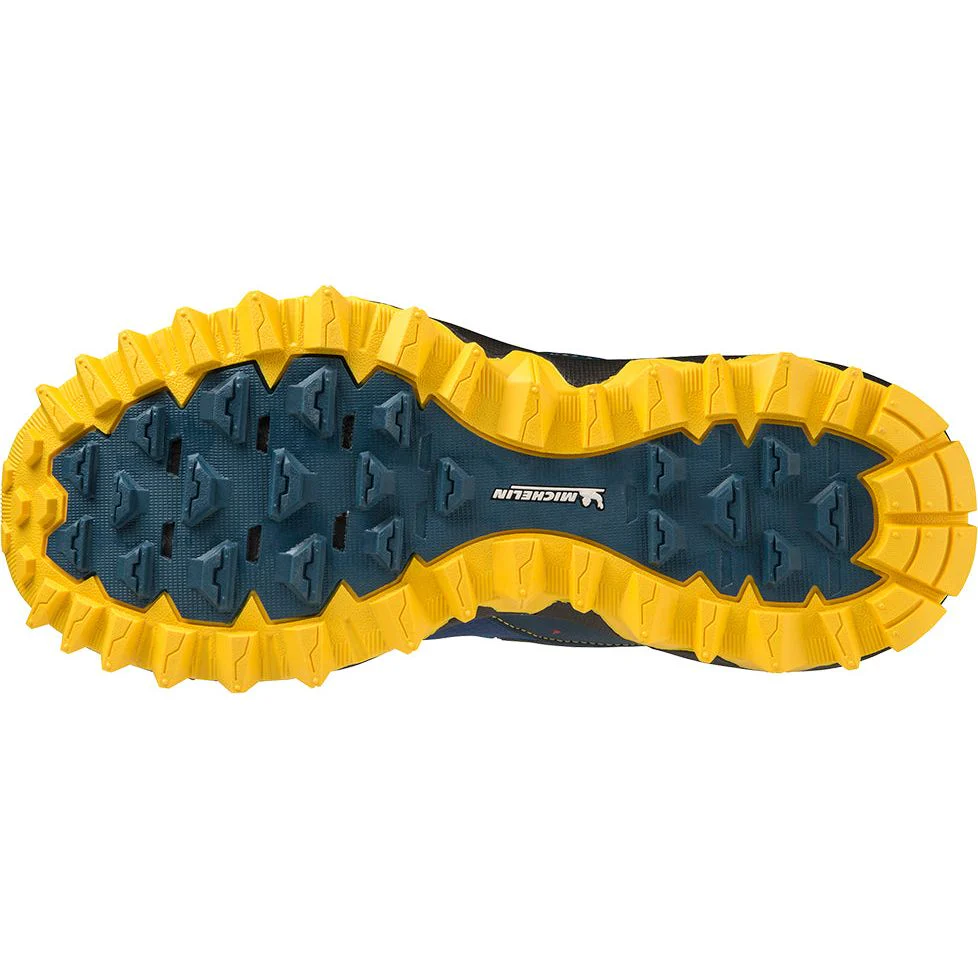 Mizuno Wave Mujin 9 Mens Trail Running Shoes - Blue - Image 2