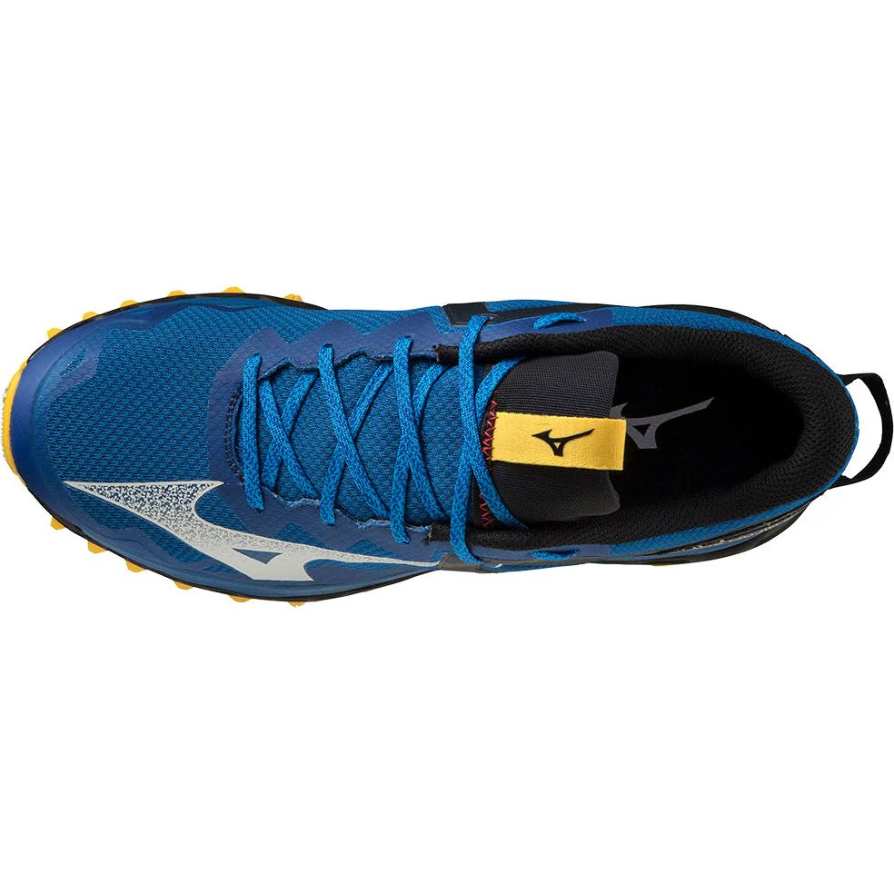 Mizuno Wave Mujin 9 Mens Trail Running Shoes - Blue - Image 4
