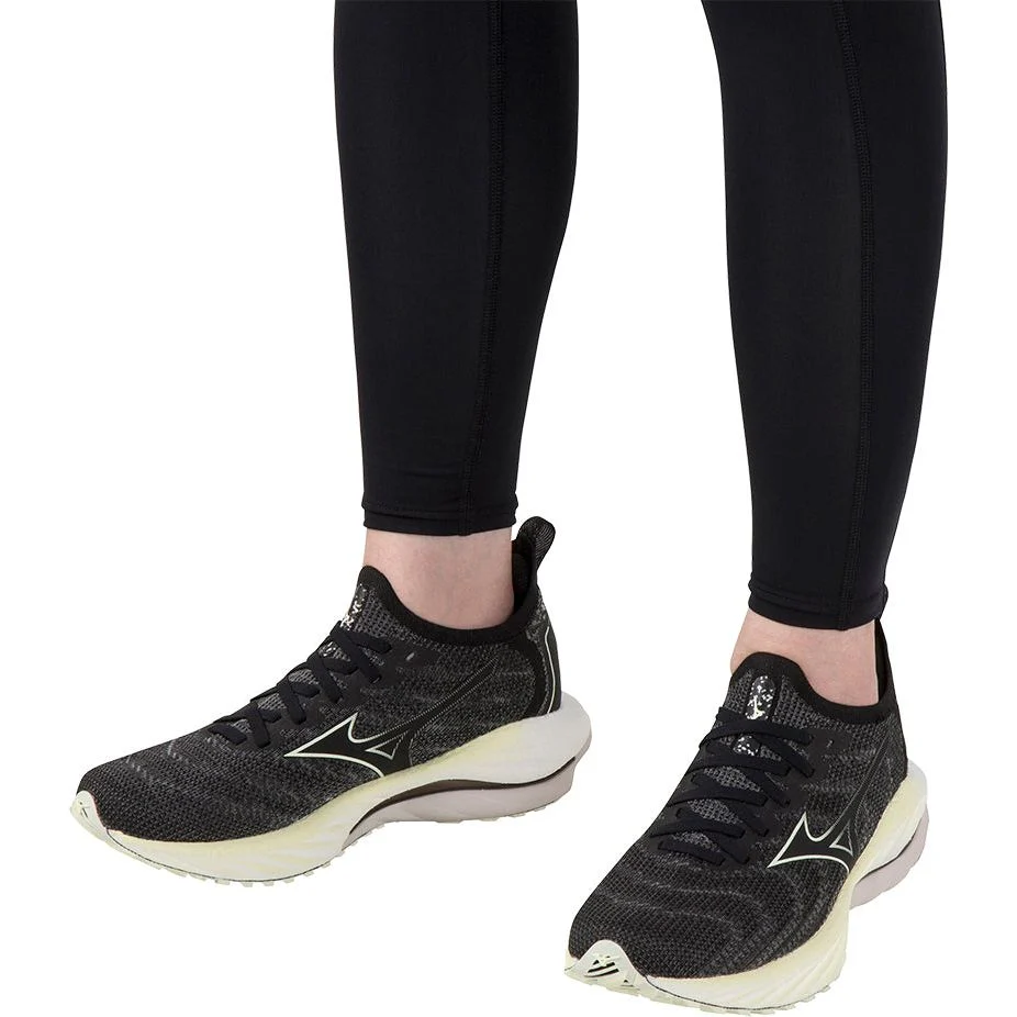 Mizuno Wave Neo Wind Womens Running Shoes - Black - Image 7