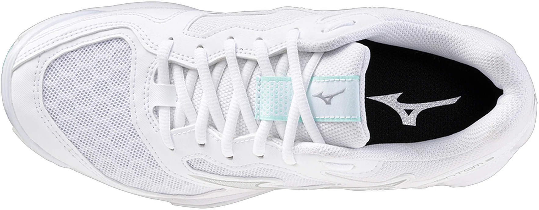 Mizuno Wave Phantom 3 Womens Court Shoes - White - Image 4