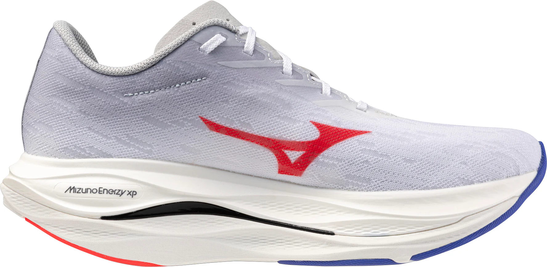 Mizuno Wave Rebellion Flash 3 Mens Running Shoes - White - Image 3