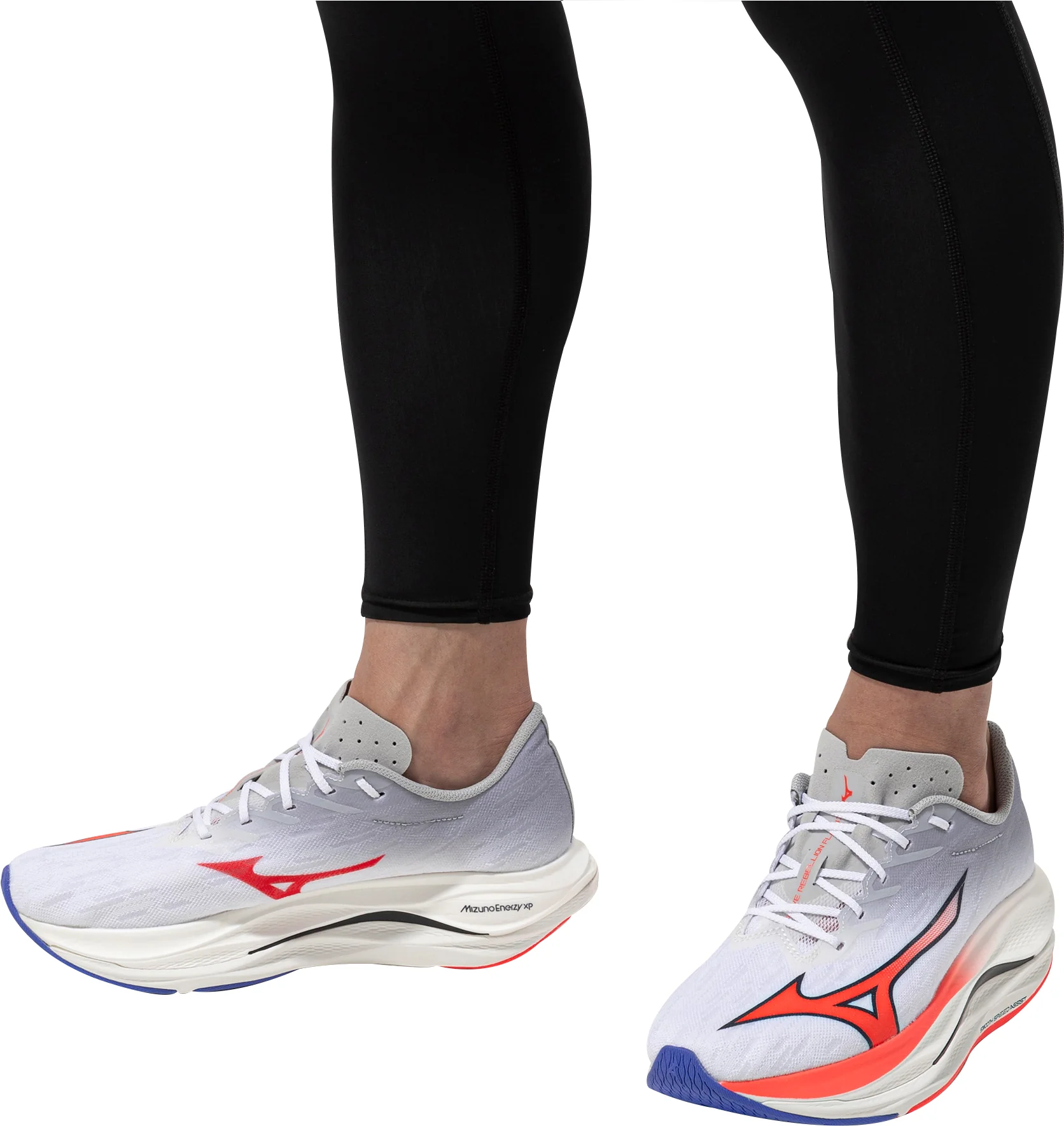 Mizuno Wave Rebellion Flash 3 Mens Running Shoes - White - Image 8