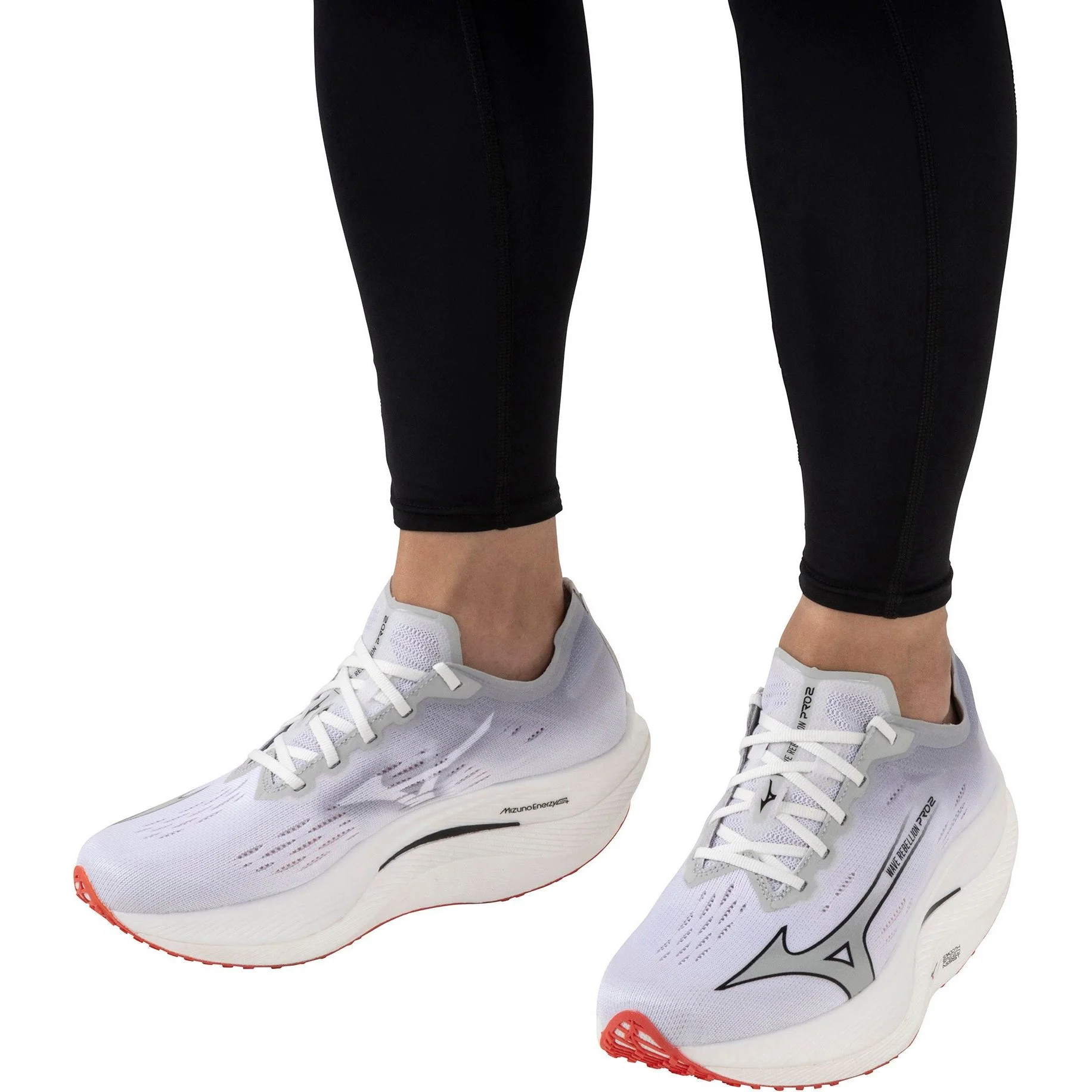 Mizuno Wave Rebellion Pro 2 Mens Running Shoes - White - Image 7