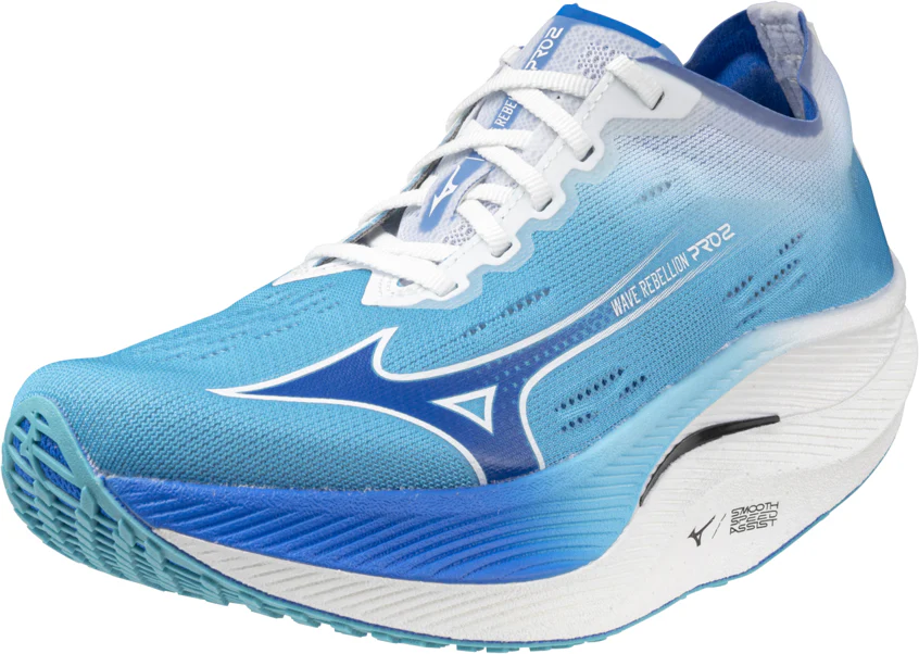 Mizuno Wave Rebellion Pro 2 Womens Running Shoes - Blue - Image 6